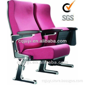 JY-606 cheap leather armchair with tablet chairs for sale